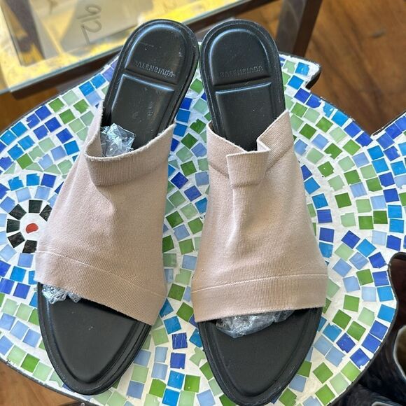 Authentic Ballenciaga Stretch Sandal Mule Size 39 - Picture 2 of 8